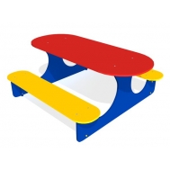 Столик детский ZION Овальный (СП209)