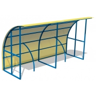 Навес для колясок ZION 4х1,5х2,2 м (ТН073)