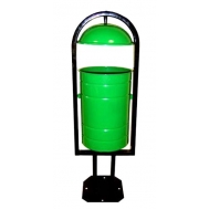 Урна металлическая 20 л ZION Я-20 (ТС123)