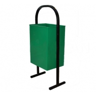 Урна металлическая 24 л ZION УУ-ЗЭ (ТС158)