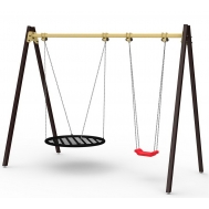 Качели Air Gym АК двойные, «гнездо» и «лодочка» K60GL