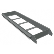 Кассета для бруска отталкивания ZION металлическая (СЭ268)