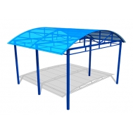 Навес ZION для тренажеров 4800х4200х3100 (ТН060)