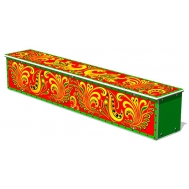 Ящик-скамья ZION для теневых навесов Хохлома