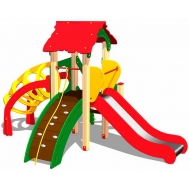 Детский игровой комплекс ZION Дом, который построил Джек (КД047)