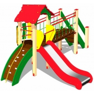 Детский игровой комплекс ZION Домик из Простоквашино (КД048)