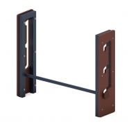 Барьер для прыжков в высоту регулируемый для собак ПДС 009-01