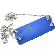 Качели одиночные с металлическим вкладышем IgraGrad синие, фото 1