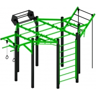 Многофункциональный спортивный комплекс (зеленый) МК 100.01-02