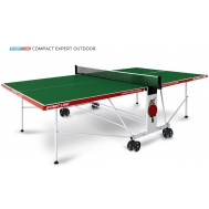 Стол теннисный START LINE Compact EXPERT 6 Всепогодный Зелёный