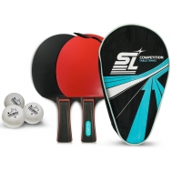 Набор START LINE SL Competition 2 ракетки 3*, 3 мяча 1*