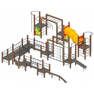 Детская площадка Спортивная серия СК 2.01.23-01.1