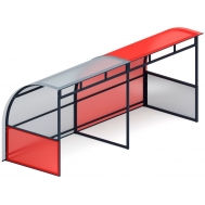 Теневой навес для колясок (2 секции) МФ 742.01