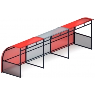 Теневой навес для колясок (3 секции)