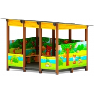 Теневой навес (Полянка) МФ 78.31.24-07