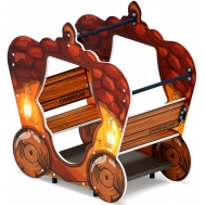 КАРЕТА качалка на пружине ИО 23.03.03-02