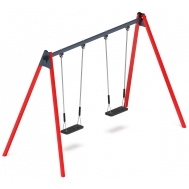 Качели М2 металл ИО 12.М.03.03.03-01 (красный)