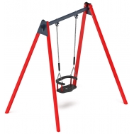 Качели металл ИО 11.М.01.03-01 (красный)