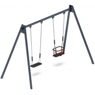 Качели М2 металл ИО 12.М.03.04.03 (графит)