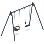Качели М2 двойные ИО 12.М.01.03.03 (графит)