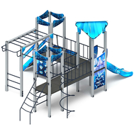 ВОЛШЕБНЫЙ ГОРОД детский игровой комплекс ДИК 2.19.02-02 (H=1200), фото 1