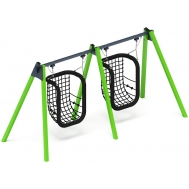 Качели М2 двойные ИО 12.М.08.08.01-02 (зеленый)