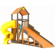 Всесезонная площадка IgraGrad С Tower с трубой SF