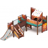 ТЕРЕМОК детский игровой комплекс ДИК 1.07.01-02 (H=900)