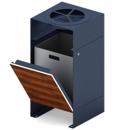 Урна парковая с пепельницей (под анкера) МФ 50.02.02