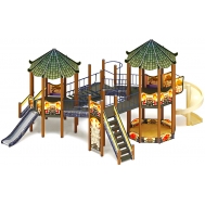 КАРНАВАЛ детский игровой комплекс ДИК 2.22.04-02 (H=2000, H=1200)