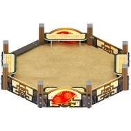 Песочница восьмигранная КАРНАВАЛ (Шанхай) ИО 5.01.04-21