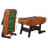 Настольный футбол (кикер) «Maccabi» (140x75x89, орех, складной)