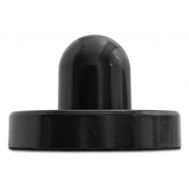 Бита для аэрохоккея Atomic Blazer D95 мм, черная, фото 1