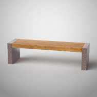 Скамья бетонная С-79