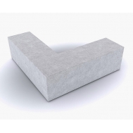 Скамья бетонная Tetris L