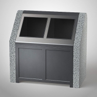 Урна бетонная У-39