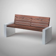 Скамья бетонная C-16а ЗИЛ – Арт
