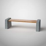 Скамья бетонная С-115