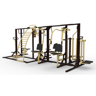 Комплекс с уличными тренажерами УТИ1 Air Gym YTR001, фото 1