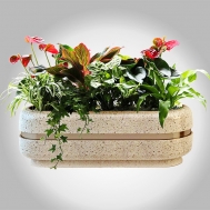 Цветочница бетонная КРИСТИНА Ц-38