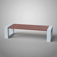 Скамья бетонная С-77Скамья бетонная С-77