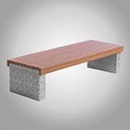 Скамья бетонная С-38