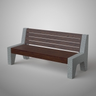 Скамья бетонная С-41