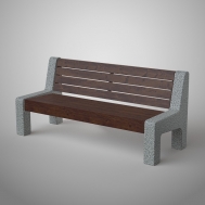 Скамья бетонная С-42