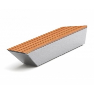 Скамья бетонная С-94-4 (Зигзаг)