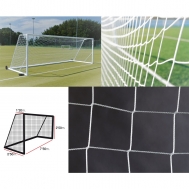 Сетка футбольная EL LEON DE ORO, нить D=3 мм, 7,5х2,5-1,2х2,5 м (12.210.01)