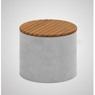 Скамья/стол бетонная СТ-43