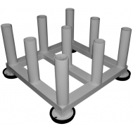 Стойка для грифов до 9 шт. (13.7103)