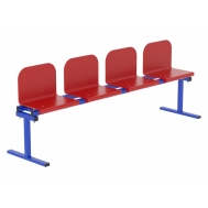 Трибуна однорядная на 4 места (20.017)