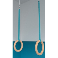 Кольца гимнастические d=235 мм с тросом (04.402 и 04.402.01)